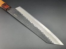 Sakai Takayuki Blue Super Kurouchi 190mm Kengata Gyuto - The Sharp Chef