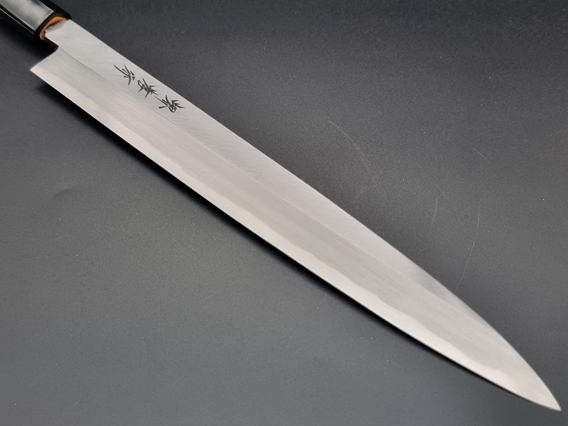 Sakai Takayuki Kasumitogi White Steel Yanagiba Slicer - The Sharp Chef