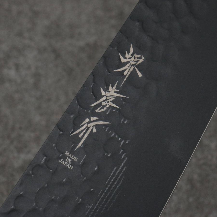 Sakai Takayuki Kurokage VG10 Hammered 190mm Kiritsuke Gyuto with Teflon Coating - The Sharp Chef