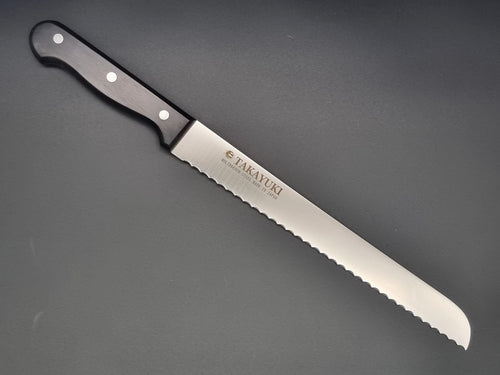 Sakai Takayuki Stainless Bread Knife 250mm - The Sharp Chef