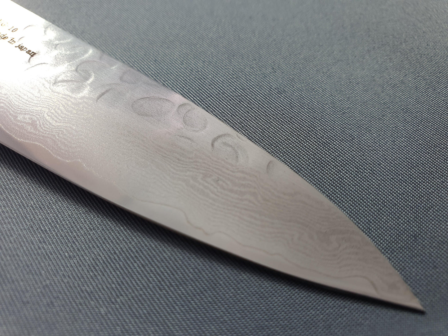 Sakai Takayuki VG10 33 Layer Hammered Damascus 120mm Petty - The Sharp Chef