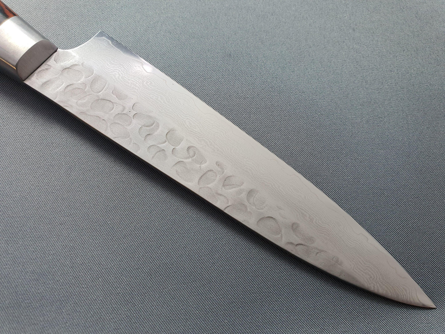 Sakai Takayuki VG10 33 Layer Hammered Damascus 120mm Petty - The Sharp Chef