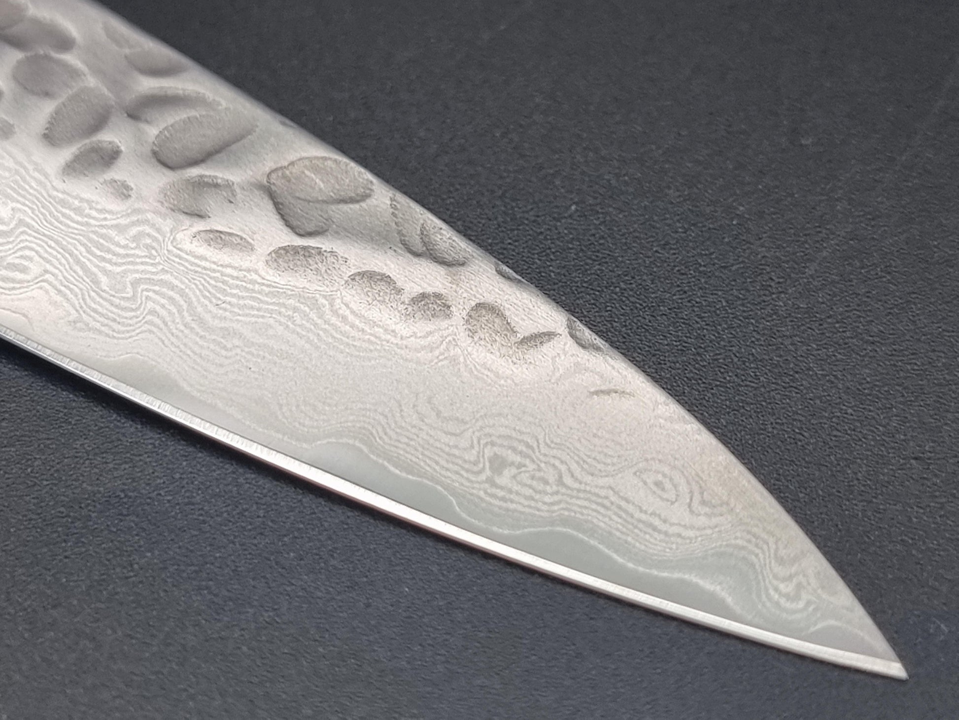 Sakai Takayuki VG10 33 Layer Hammered Damascus 150mm Petty - The Sharp Chef