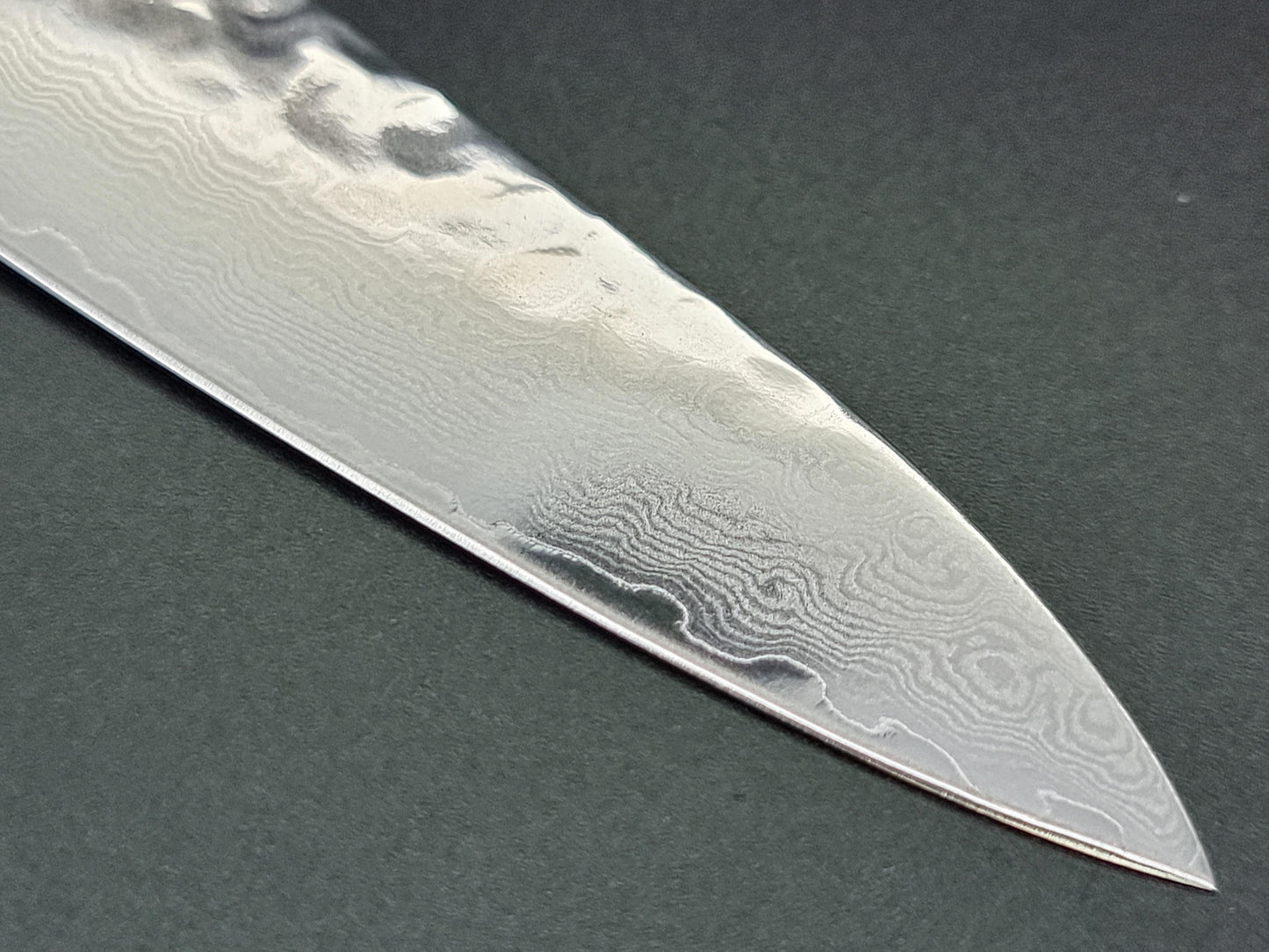 Sakai Takayuki VG10 33 Layer Hammered Damascus 150mm Petty with Special Handle - The Sharp Chef