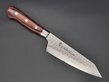 Sakai Takayuki VG10 33 Layer Hammered Damascus 160mm Kiritsuke Santoku - The Sharp Chef