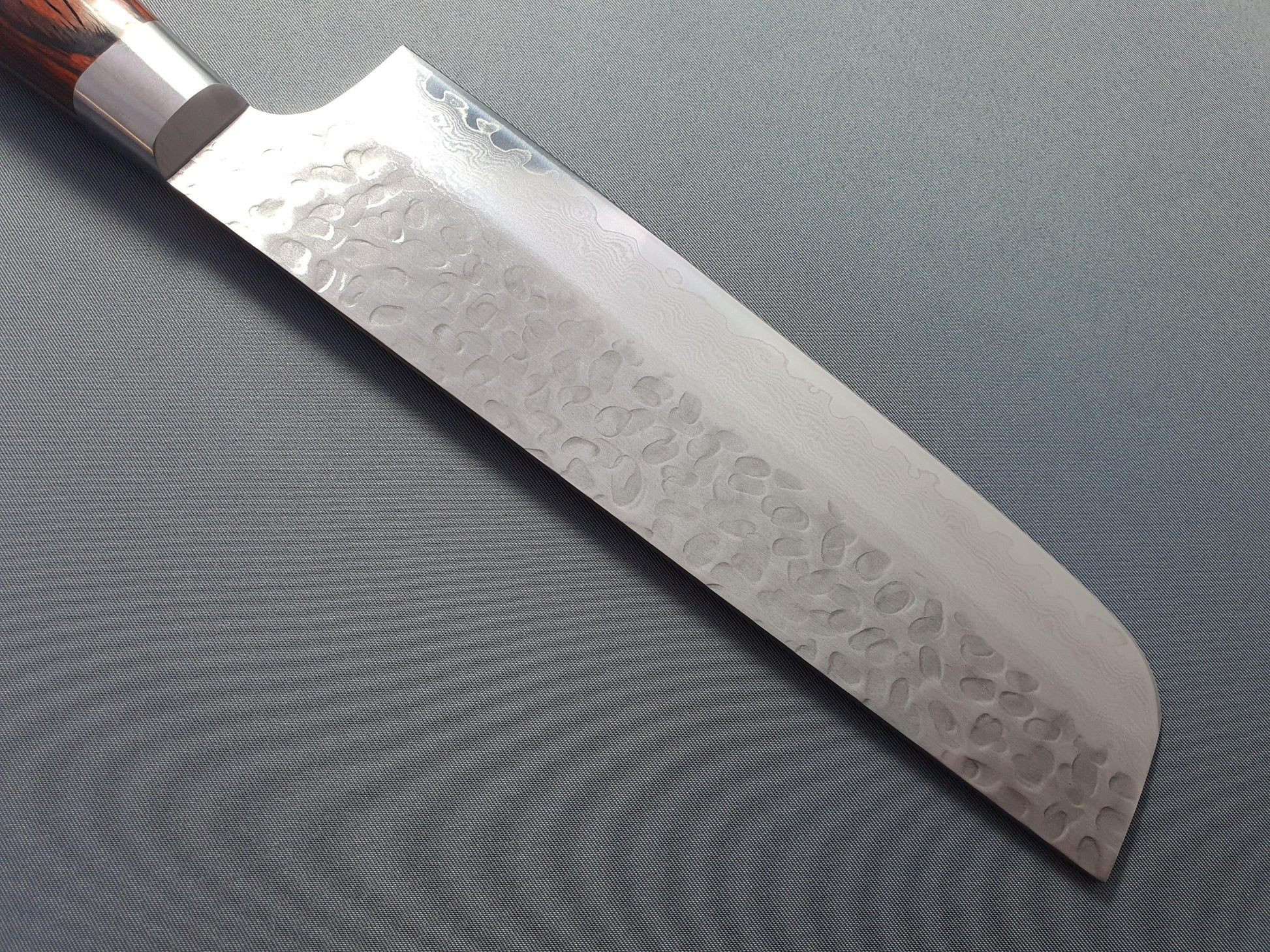 Sakai Takayuki VG10 33 Layer Hammered Damascus 160mm Nakiri - The Sharp Chef