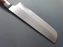 Sakai Takayuki VG10 33 Layer Hammered Damascus 160mm Nakiri - The Sharp Chef