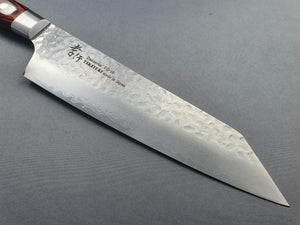 Sakai Takayuki VG10 33 Layer Hammered Damascus 190mm Kiritsuke Gyuto - The Sharp Chef
