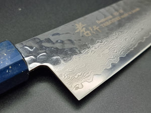 Sakai Takayuki VG10 33 Layer Hammered Damascus 210mm Gyuto with Special Handle - The Sharp Chef