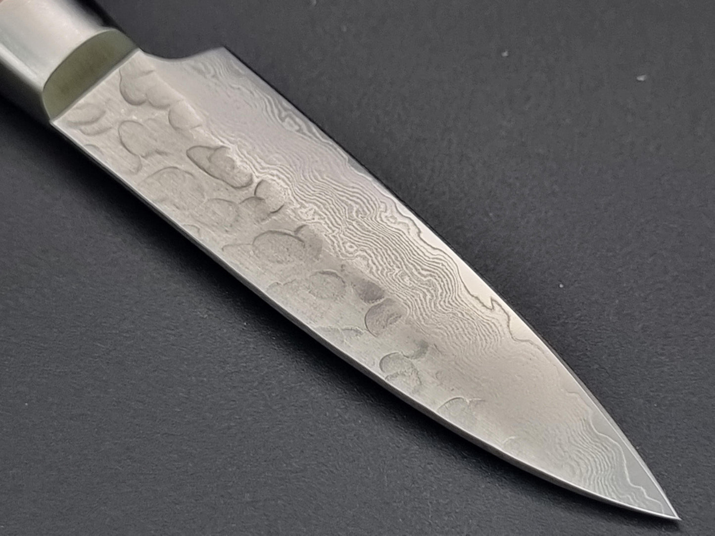 Sakai Takayuki VG10 33 Layer Hammered Damascus 80mm Paring - The Sharp Chef