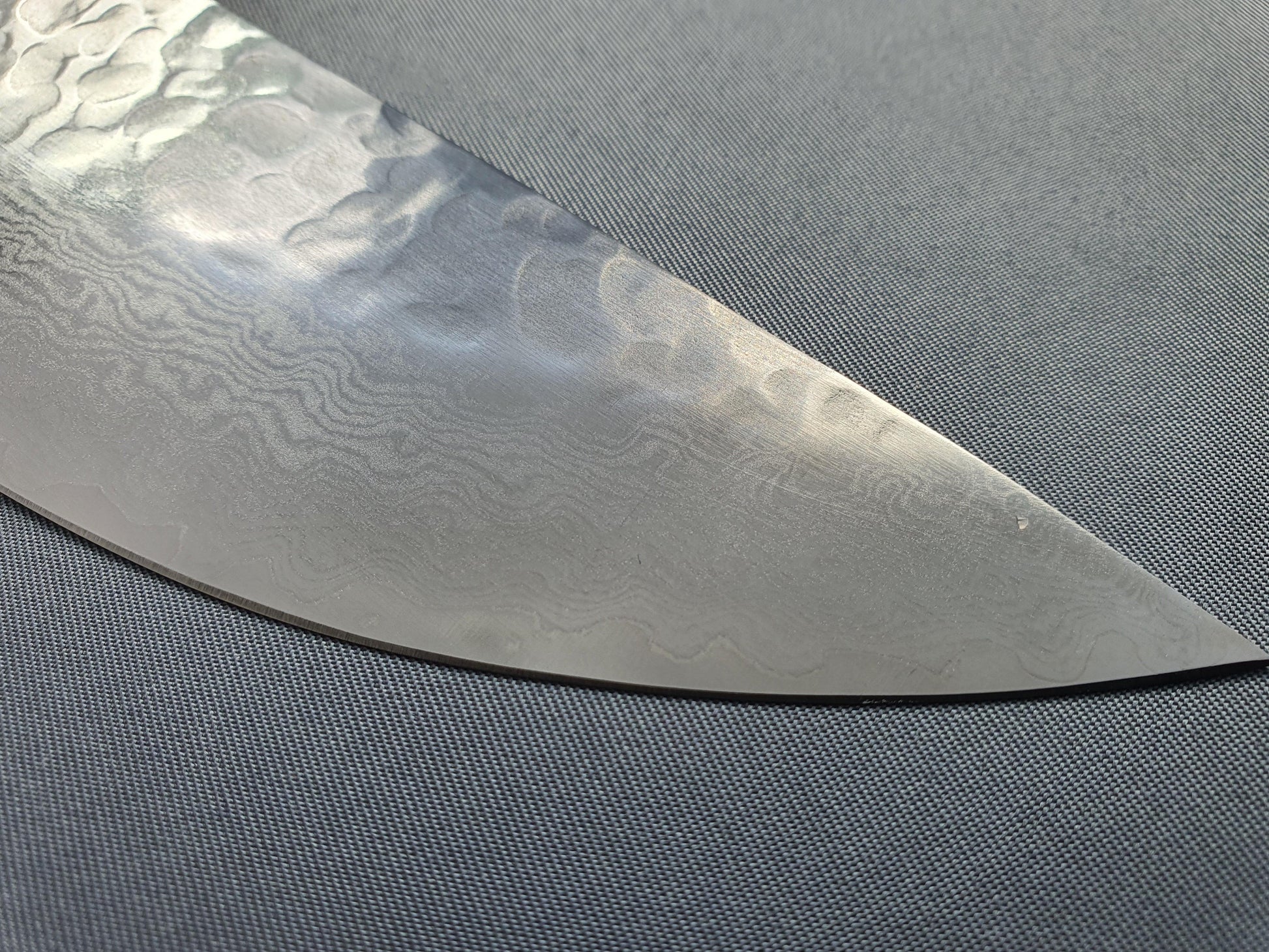 Sakai Takayuki VG10 33 Layer Hammered Damascus Butchers Japanese Knife 210mm - The Sharp Chef