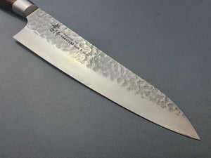Sakai Takayuki VG10 33 Layer Hammered Damascus Gyuto 240mm - The Sharp Chef
