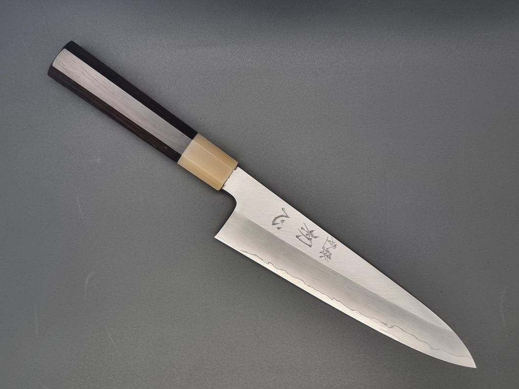 Satoshi Nakagawa Ginsan (Silver) 3 210mm Migaki Gyuto - The Sharp Chef