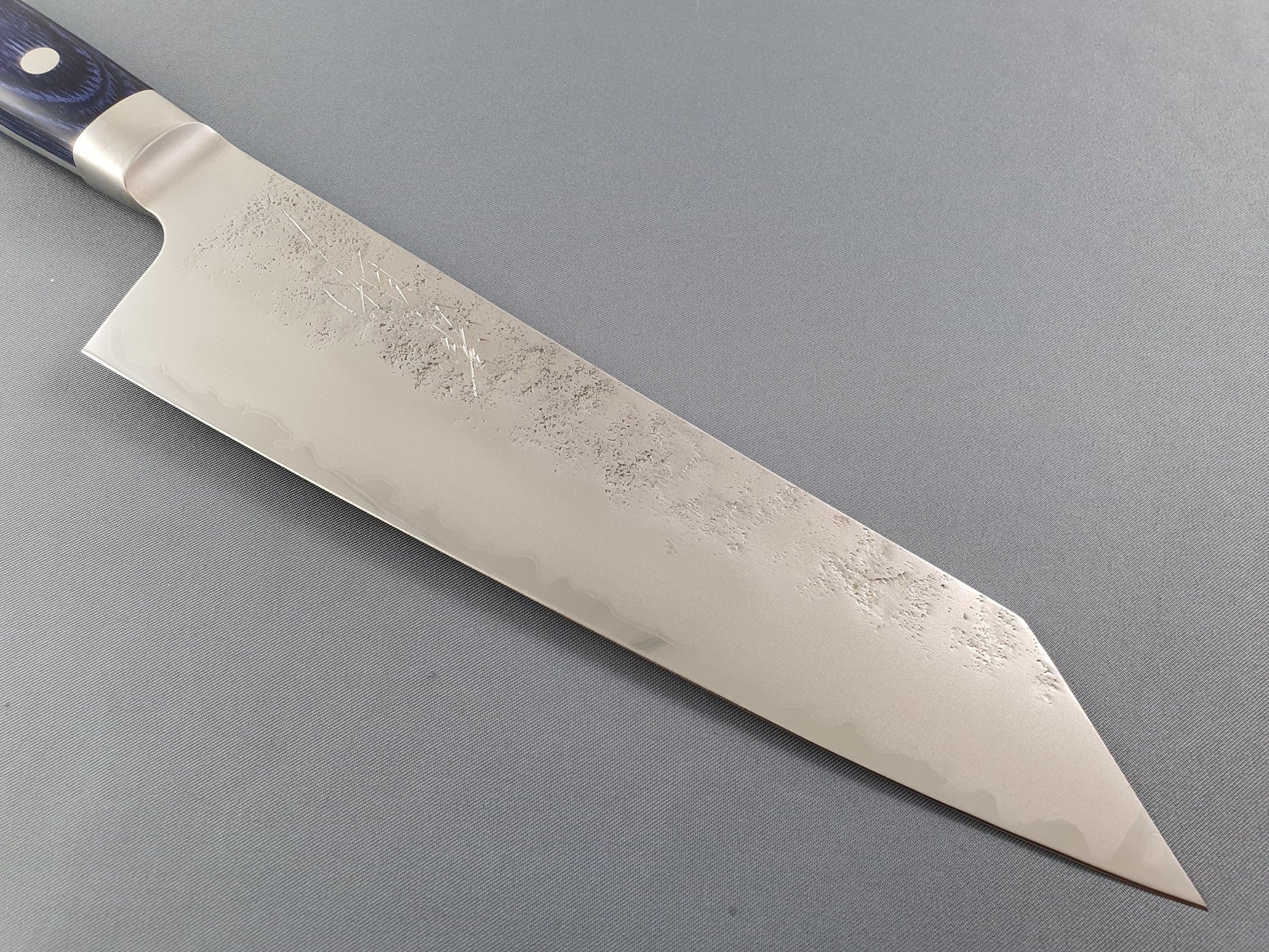 Seisuke Hamono Aogami (Blue) 2 195mm Nashiji Kiritsuke Gyuto - The Sharp Chef