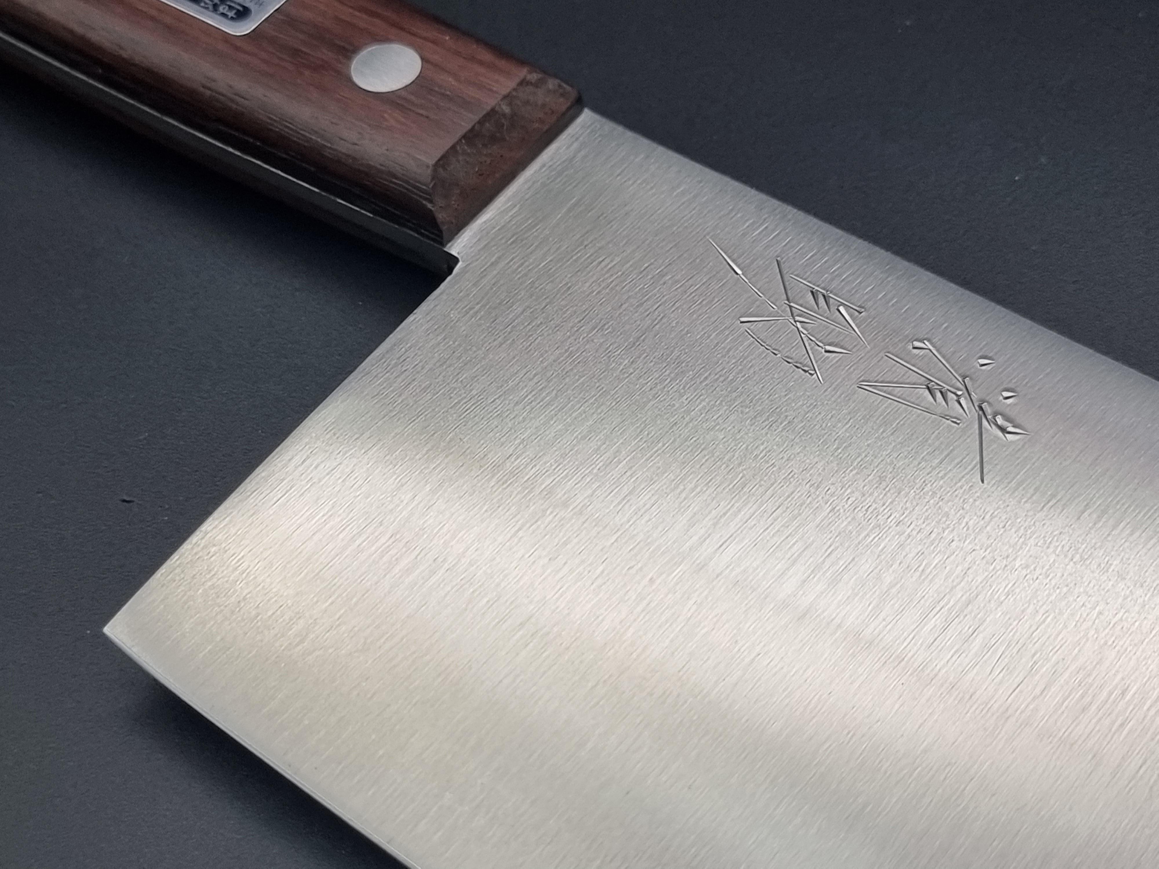 Seisuke VG10 Kasumitogi Chinese Cleaver 180mm Mahogany Handle – Seisuke  Knife