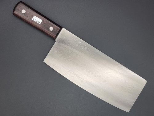 Seisuke Hamono Carbon Steel Chinese Knife 220mm Chopper - The Sharp Chef