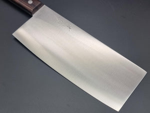 Seisuke Hamono Carbon Steel Chinese Knife 220mm Chopper - The Sharp Chef
