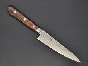 Seisuke Hamono Swedish Steel Hammered 135mm Petty - The Sharp Chef