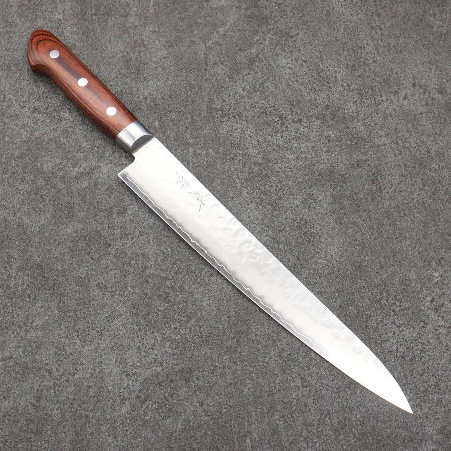 Seisuke Hamono Swedish Steel Hammered Sujihiki 240mm - The Sharp Chef