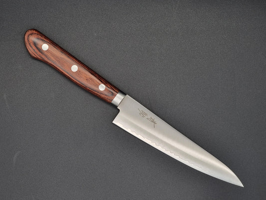 Seisuke Hamono VG1 Kasumitogi 135mm Petty - The Sharp Chef