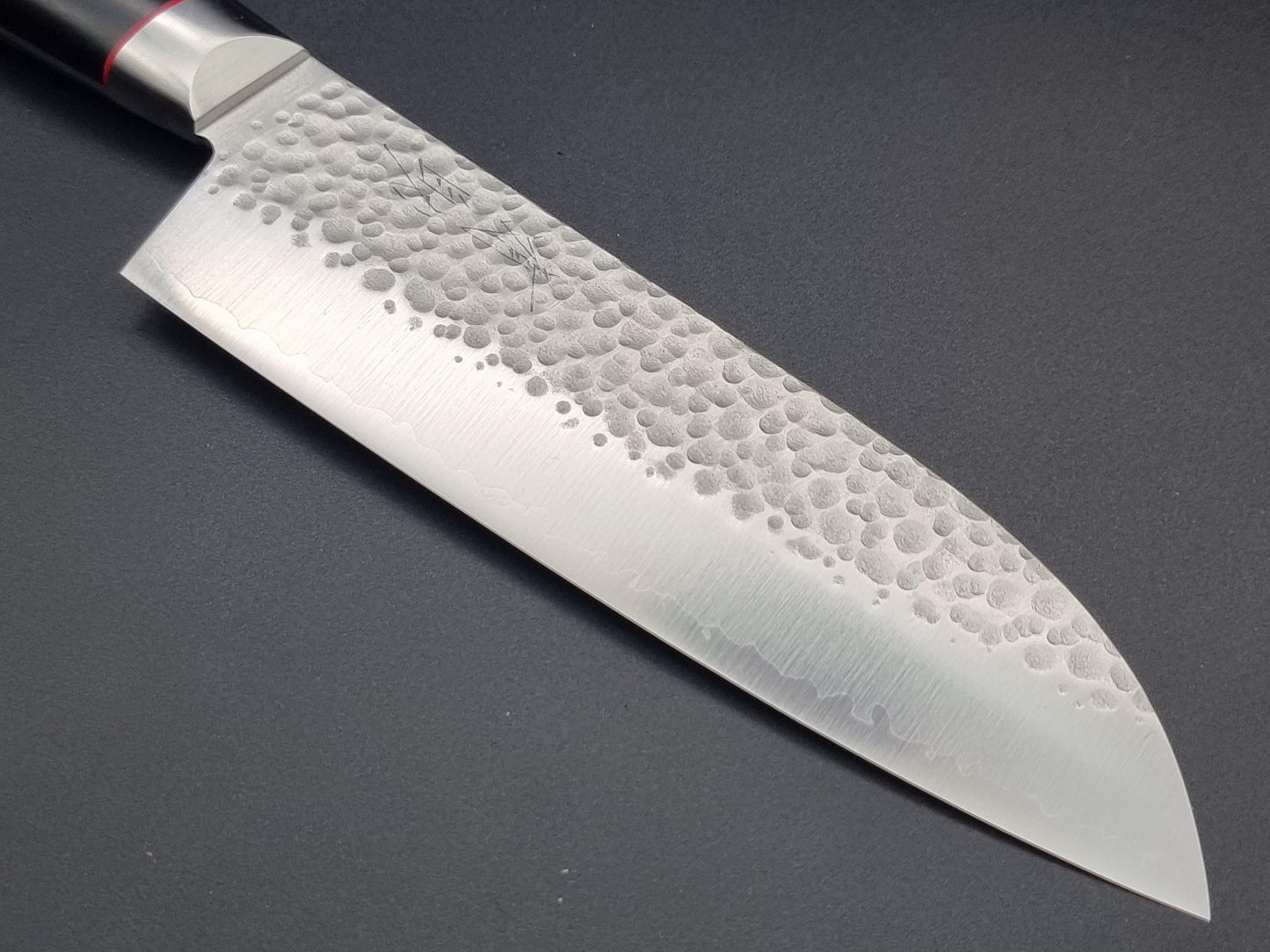 Seisuke Hamono VG10 Hammered 170mm Santoku - The Sharp Chef