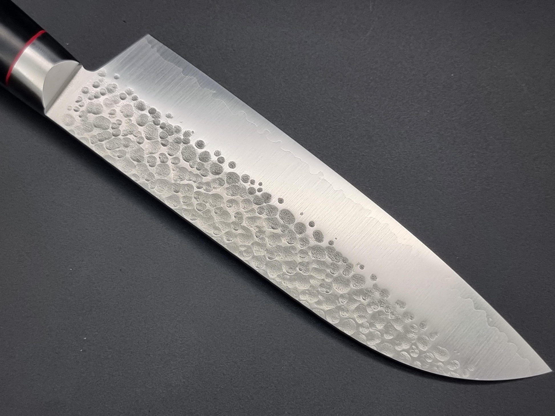 Seisuke Hamono VG10 Hammered 170mm Santoku - The Sharp Chef