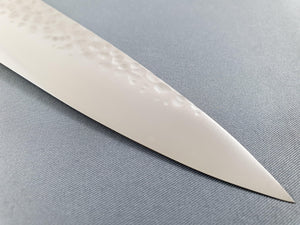 Seisuke Hamono VG10 Hammered 210mm Sujihiki - The Sharp Chef