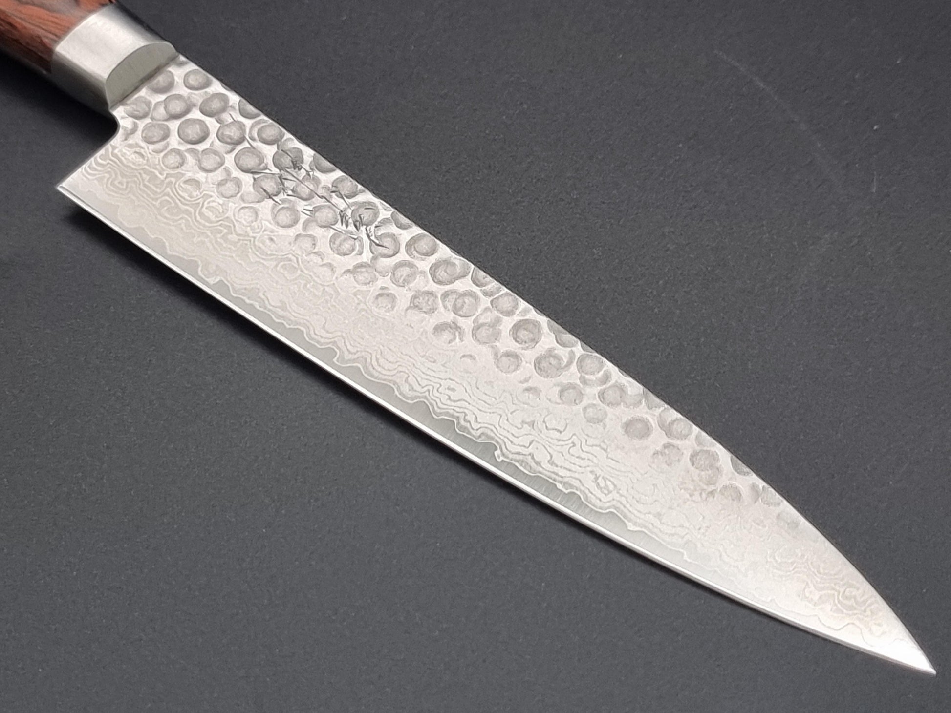 Seisuke Hamono VG10 Hammered Damascus 135mm Petty - The Sharp Chef