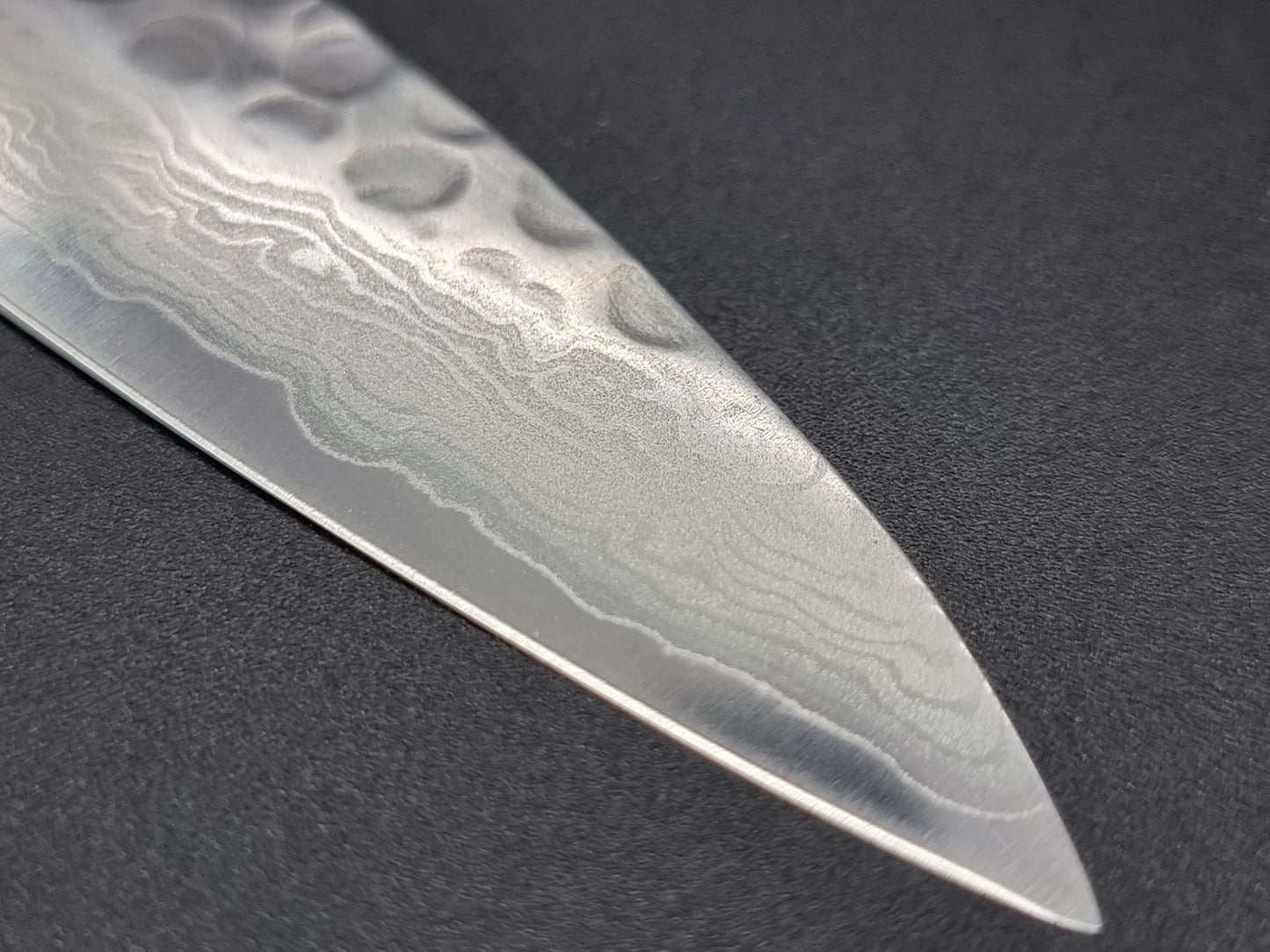 Seisuke Hamono VG10 Hammered Damascus 240mm Sujihiki - The Sharp Chef