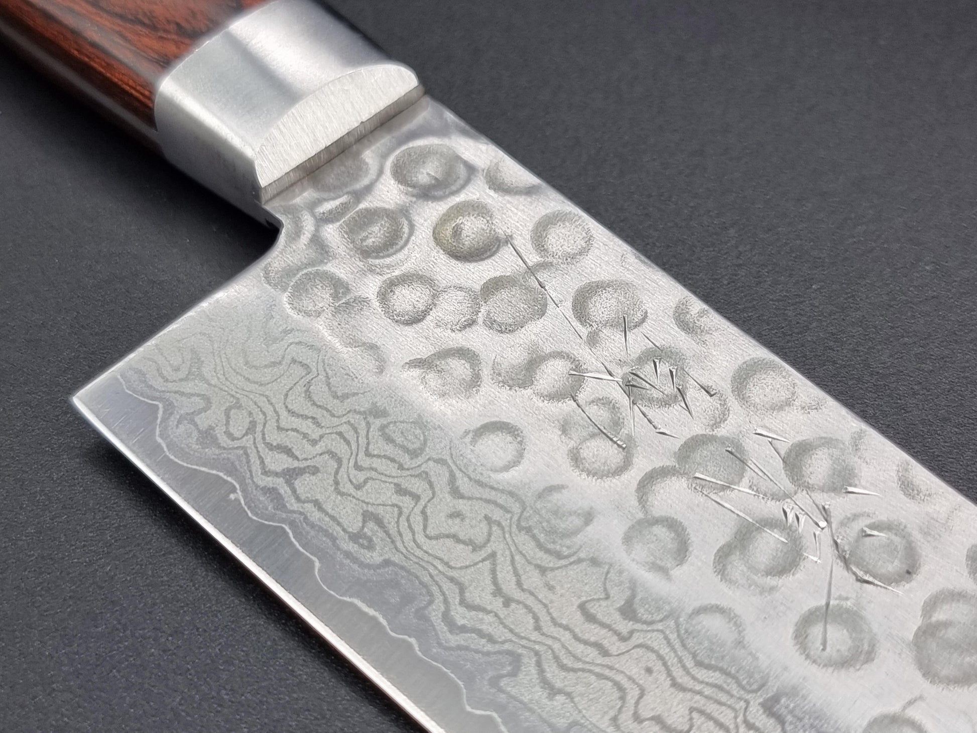 Seisuke Hamono VG10 Hammered Damascus Gyuto 240mm - The Sharp Chef