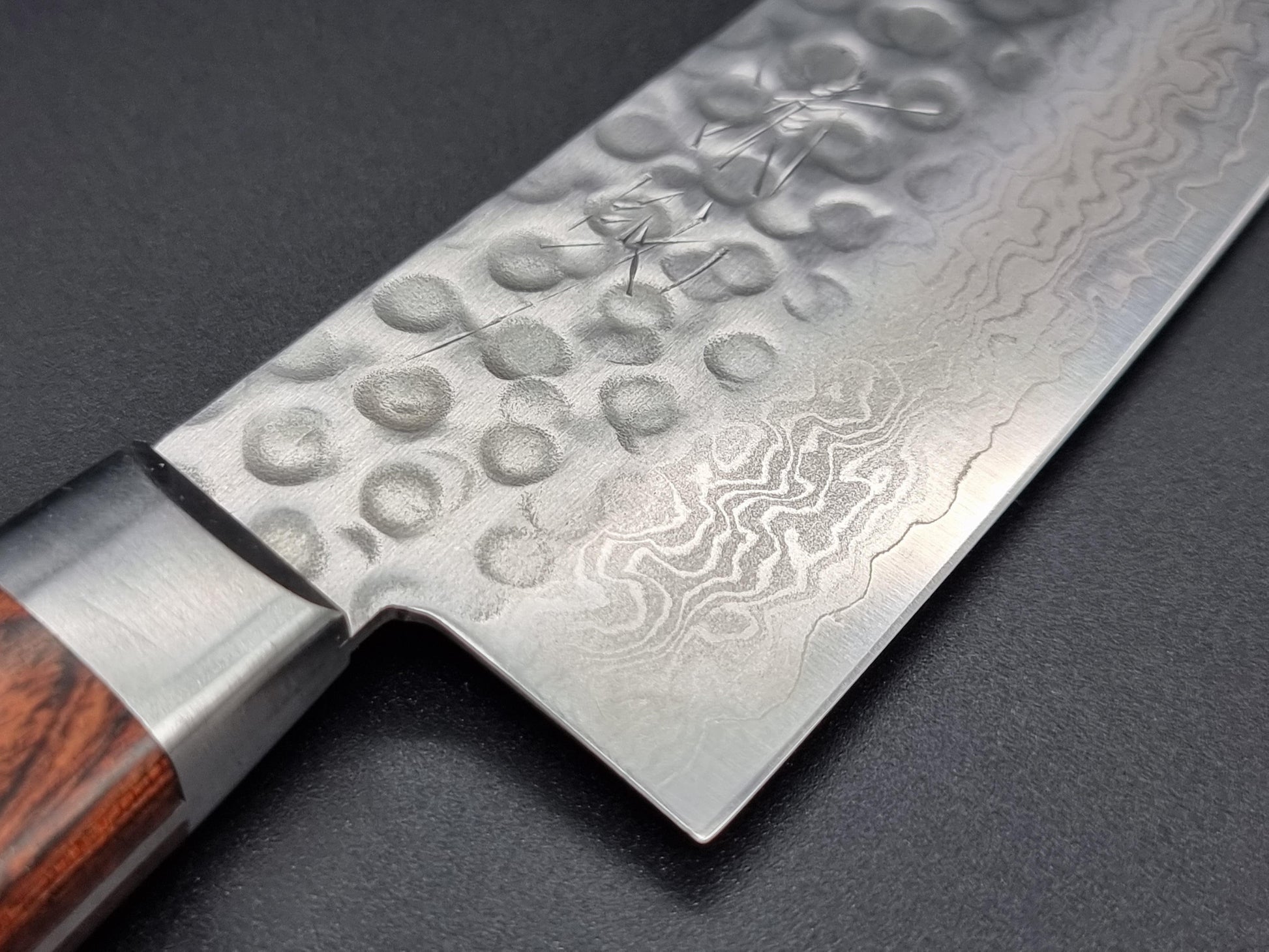 Seisuke Hamono VG10 Hammered Damascus Gyuto 240mm - The Sharp Chef