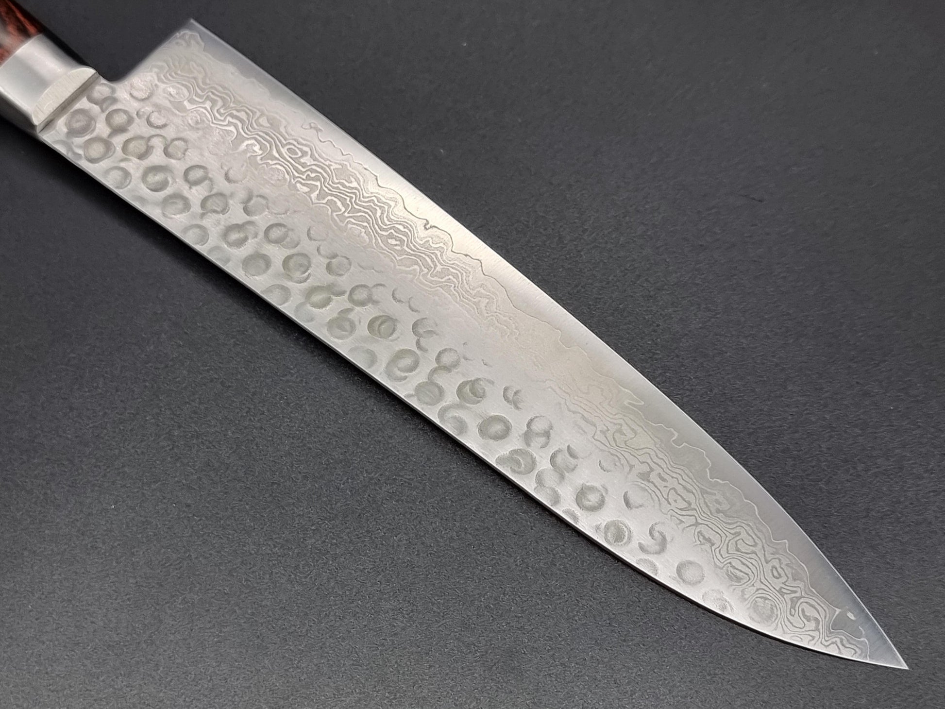 Seisuke Hamono VG10 Hammered Damascus Gyuto 240mm - The Sharp Chef