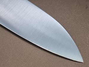 Seisuke SK-85 Ion 180mm Santoku with White wood Handle - The Sharp Chef