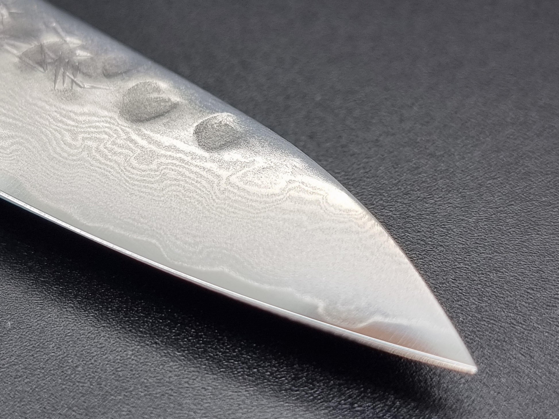 Seisuke VG10 33 Layer Hammered Damascus 80mm Paring Knife - The Sharp Chef