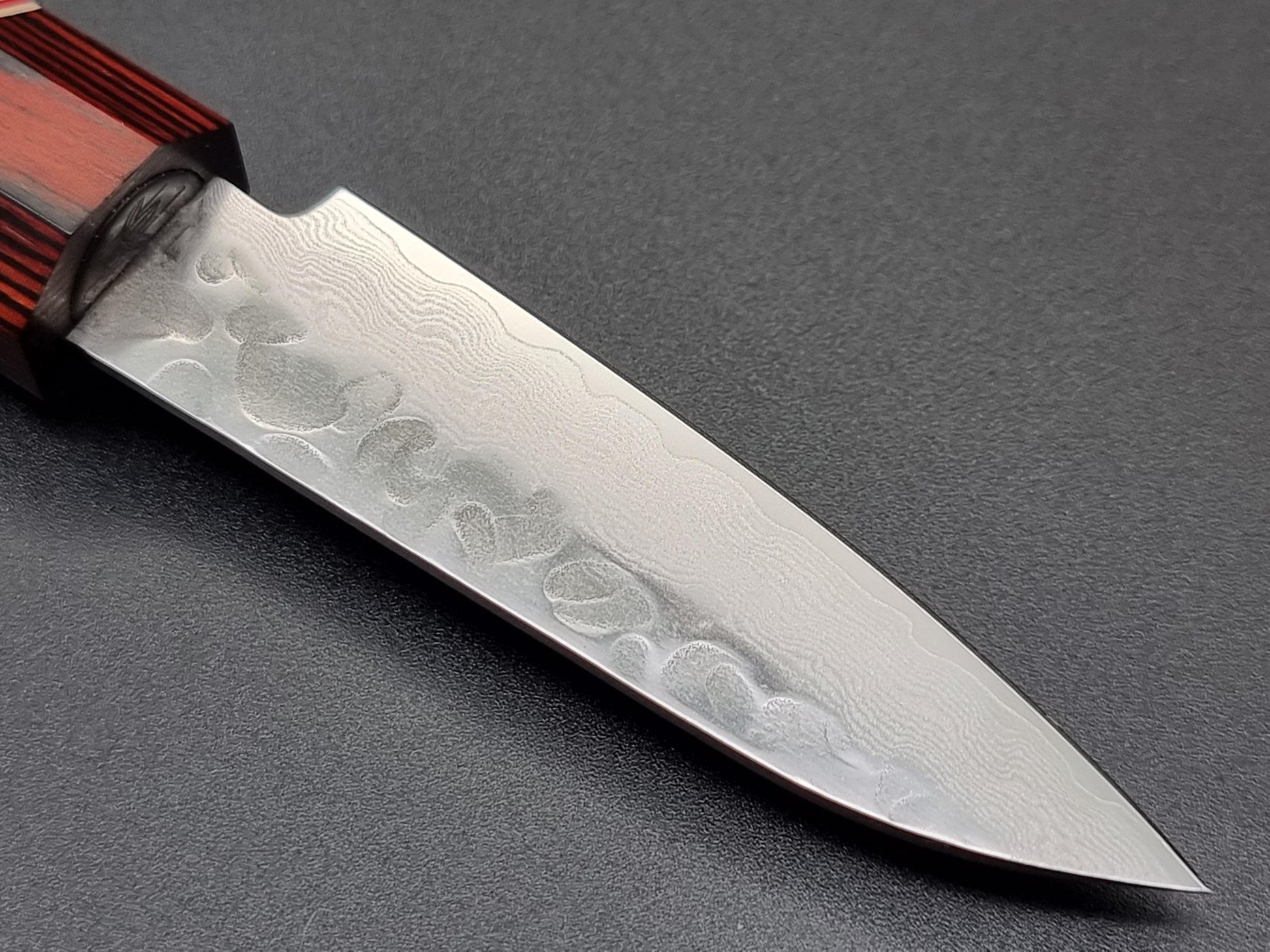 Seisuke VG10 33 Layer Hammered Damascus 80mm Paring Knife - The Sharp Chef