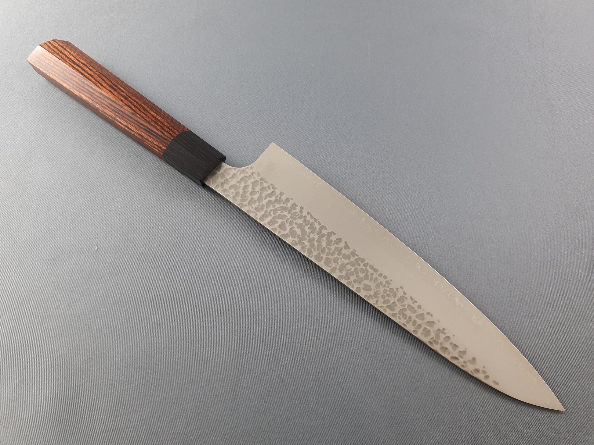 Seki Kanetsugu VG2 Hammered 210mm Gyuto Knife - The Sharp Chef