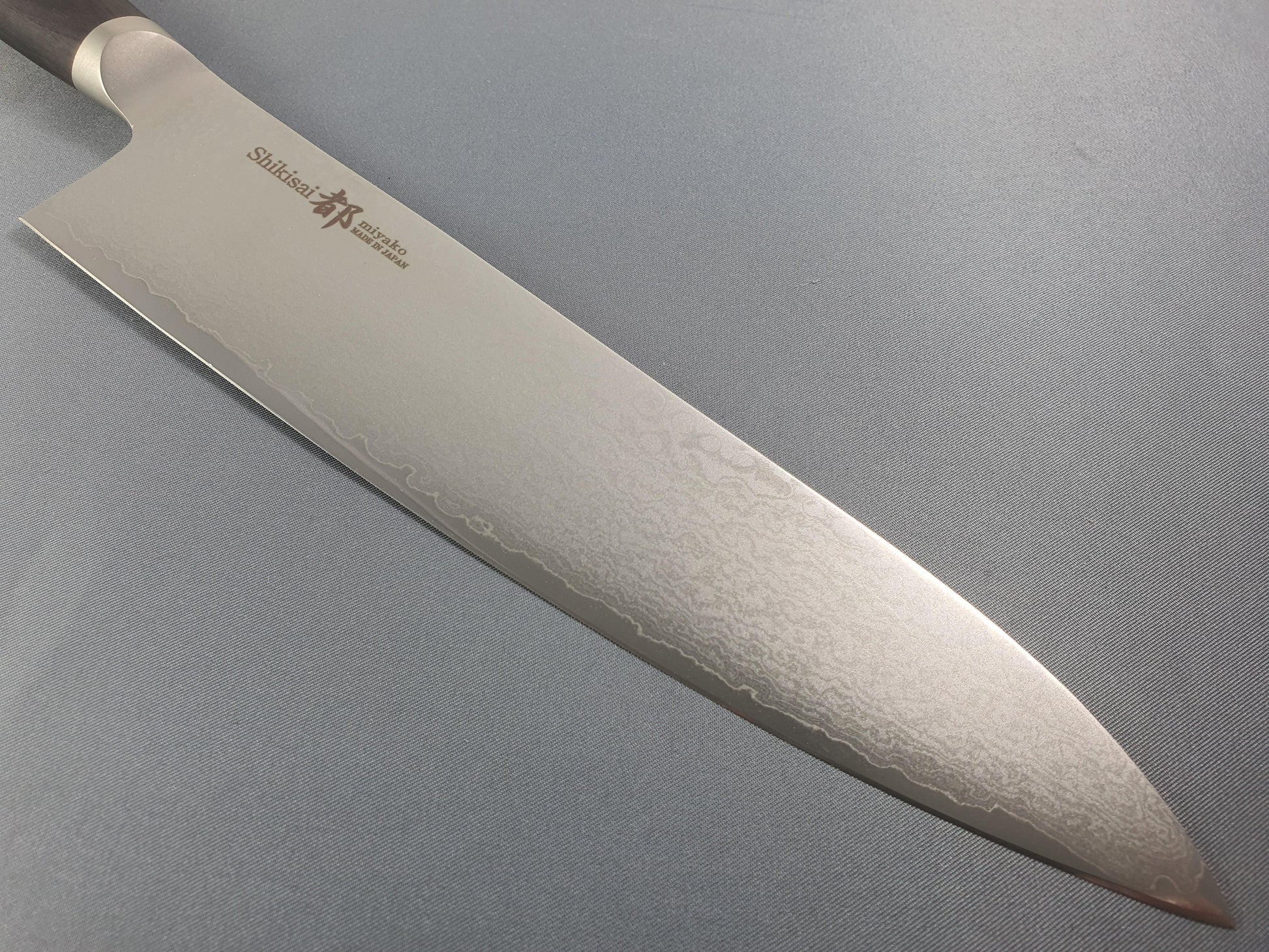 Shikisai MIYAKO Damascus 210mm Gyuto - The Sharp Chef