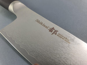 Shikisai MIYAKO Damascus 210mm Gyuto - The Sharp Chef