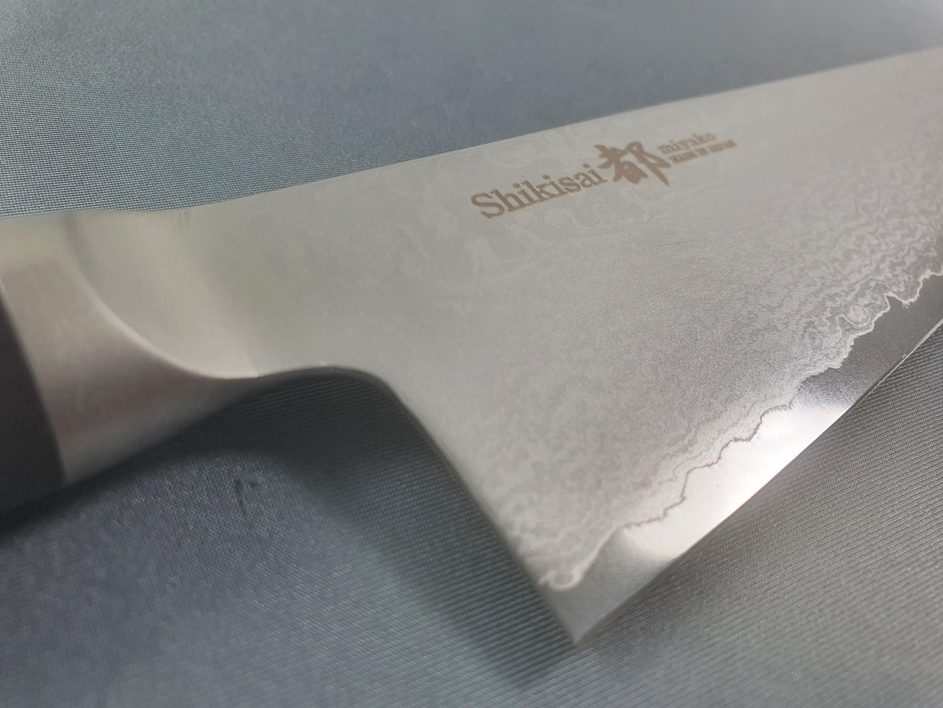 Shikisai MIYAKO Damascus 240mm Gyuto - The Sharp Chef