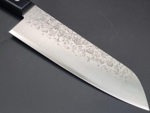 Takamura Chromax Hammered 170mm Santoku - The Sharp Chef