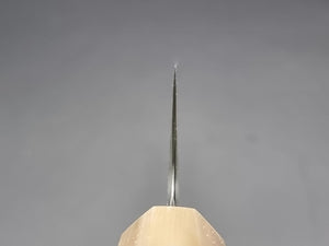 Tetsujin Blue 2 Metal Flow 210mm Kiritsuke Gyuto with Ebony Buffalo Handle - The Sharp Chef