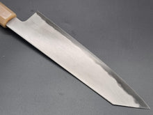 Tetsujin Blue 2 Metal Flow 210mm Kiritsuke Gyuto with Ebony Buffalo Handle - The Sharp Chef