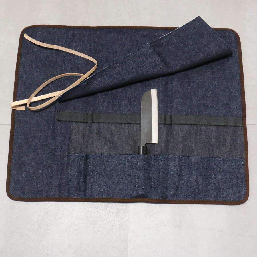 West Japan Tools Knife Roll for 6 Knives - The Sharp Chef