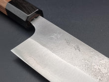 Yoshimi Kato AS Blue Super Nashiji 165mm Santoku - The Sharp Chef
