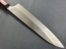 Yoshimi Kato AS Blue Super Nashiji 210mm Gyuto with Honduras Rosewood Handle - The Sharp Chef