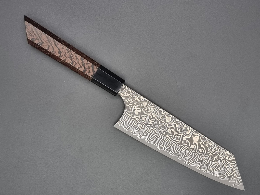 Yoshimi Kato R2/SG2 Damascus 165mm Bunka - The Sharp Chef