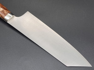 Yoshimi Kato R2/SG2 Migaki 180mm Bunka - The Sharp Chef