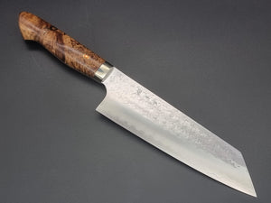 Yoshimi Kato R2/SG2 Tsuchime 180mm Bunka - The Sharp Chef