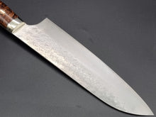 Yoshimi Kato R2/SG2 Tsuchime 180mm Santoku - The Sharp Chef
