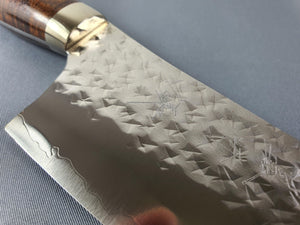 Yu Kurosaki Senko R2/SG2 180mm Santoku with Special Ironwood Handle - The Sharp Chef